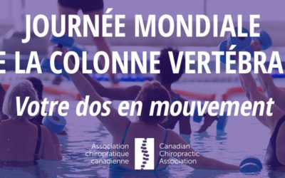 La journée mondiale de la colonne vertébrale 2017